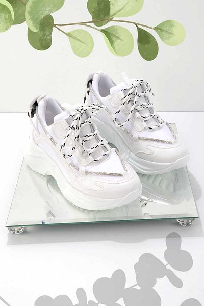 Bambi White Women's Sneaker K01828320067