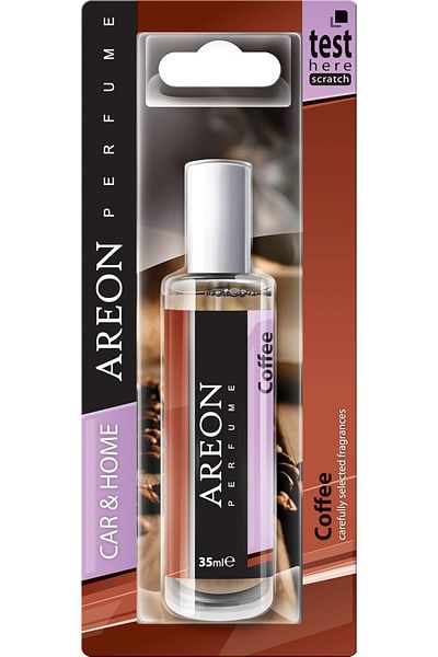 Areon Car Perfume, 35ml Mini Pack, Coffee (APC07) Pack of 1