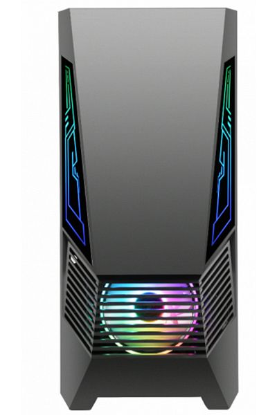 SERIOUX Rogue gaming case, middle tower type, mesh and ARGB strip, top cover with filter ma