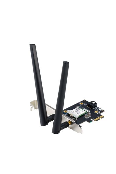 ASUS PCE-BE6500 Wifi Bluetooth 5.4, WI-FI 7, 2.4GHz / 5GHz / 6GHz, weight: 51.6G, 2 x Antennas