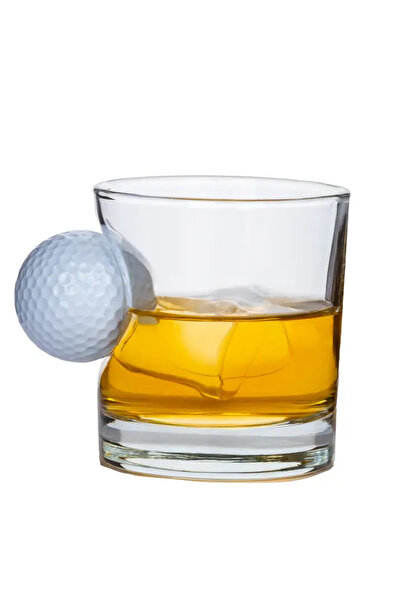 Bellore Real Golf Ball Custom Gift Whiskey Glass 300Cc
