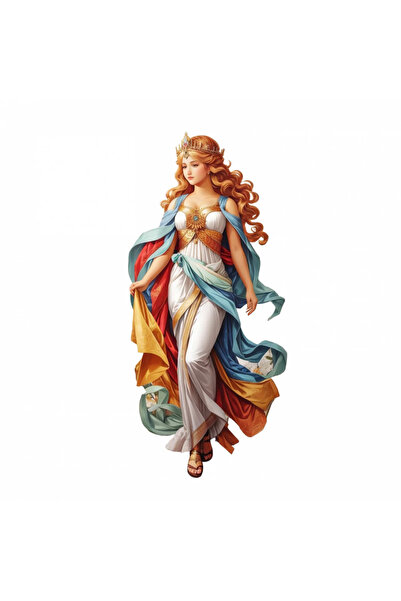 INOVATIX Set de 8 piese, autocolant cu simbolul zodiacal Fecioară, fată, INOV...