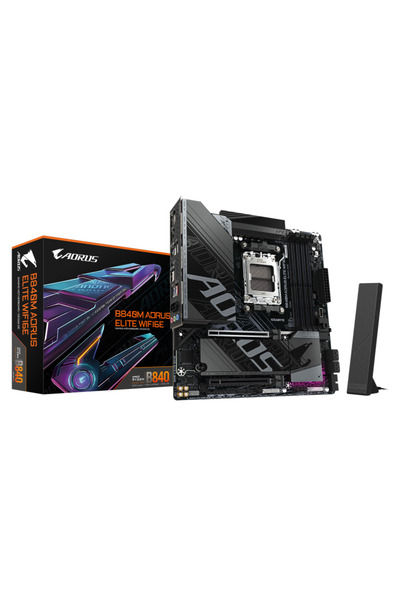 Gigabyte B840M AORUS Elite WiFi 6E AM5 mATX DDR5 Placă de bază