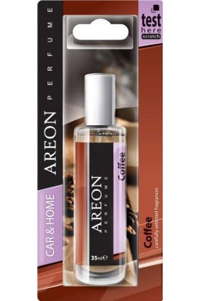 Areon Car Perfume, 35ml Mini Pack, Coffee (APC07) Pack of 1