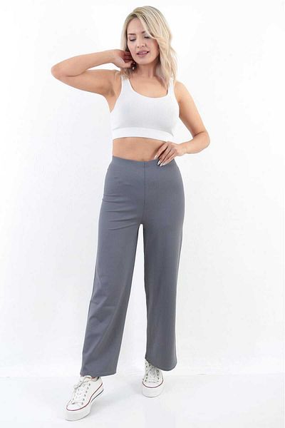 Sea Queen Women's Plus Size Wicking Wide Leg Pants Leggings