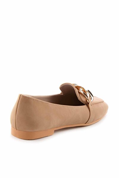 Bambi Camel Kadın Loafer Ayakkabı K01641165901