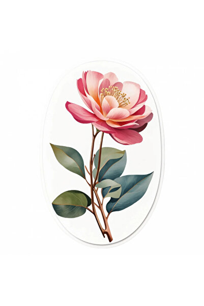 INOVATIX Set de 8 autocolante cu flori de eucalipt, INOVATIX®. 6 cm