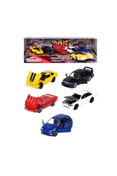 Simba MAJORETTE SET YOUNGSTER 5 CARS 7.5CM