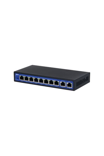 Tenda DAHUA WIRELESS ACCESS CONTROLLER DH-EAC10-P, POE power supply 64W, Interface: 10 x 10/100/1000 Mbps, W