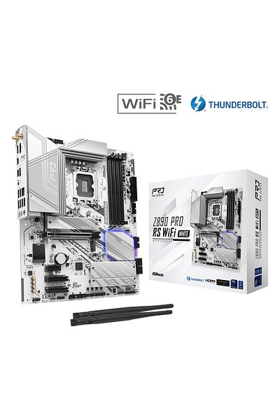 ASROCK Placa de Baza Z890 PRO RS WIFI WHITE LGA1851