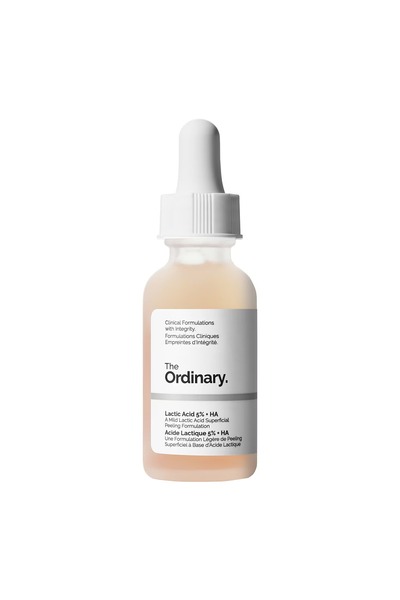 The Ordinary حمض اللاكتيك 5% + حمض الهيالورونيك 2% - سيروم ذو تأثير تقشير لطي...