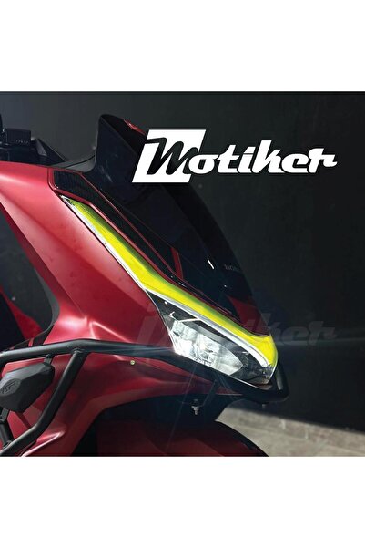 Motiker Honda PCX 2025 Model Far Film Sarı Renk