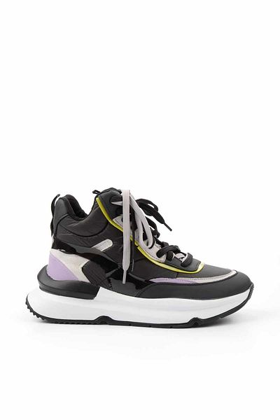 Bambi Black Lilac Women's Sneaker K01991116067