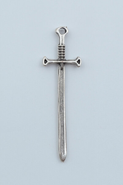 ıdr Kılıç Gümüş Kaplama Kolye Ucu