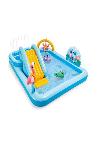 Intex Inflatable play center, Adventure Intex 57161NP, 244 x 198 x 71 cm