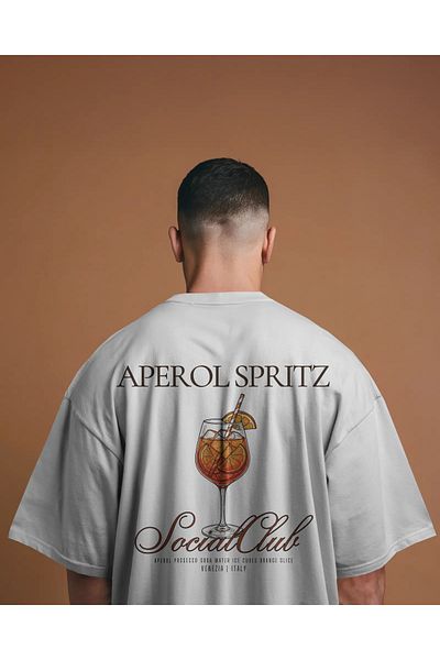 Etoile Studio Aperol Spritz - Oversize T-Shirt |   Unisex T-Shirt |   Relaxed Cut