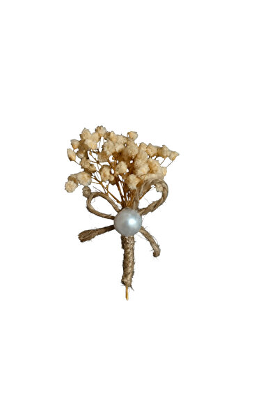 MİRAY FLOWERS HEDİYELİK Damat Yaka Çiçeği İğnesi Sağdıç Yaka Çiçeği İğnesi