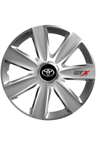 OEM Set de 4 capace de jantă GTX gri R17, pentru Toyota