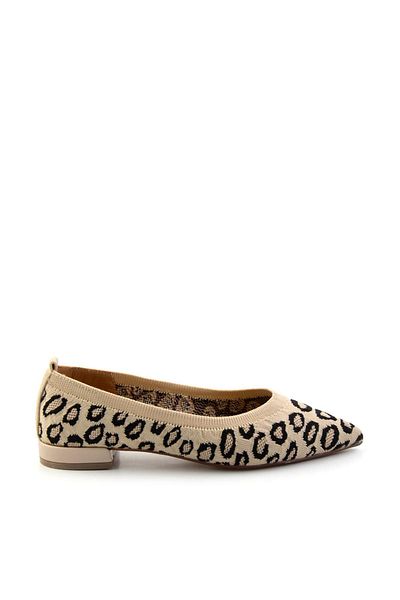 Bambi Pantofi clasici cu toc de damă leopard bej K01213220482