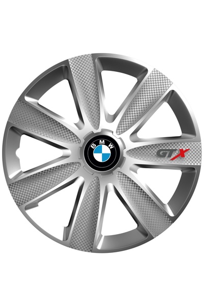 Autohelix MSA Set de 4 capace de jantă GTX gri R17, pentru BMW