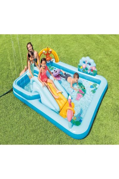 Intex Inflatable play center, Adventure Intex 57161NP, 244 x 198 x 71 cm