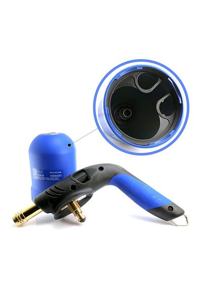 KEMPER Lampa pe gaz, arzator, 1.37 KW, pentru doza gaz 190 g (neinclusa),