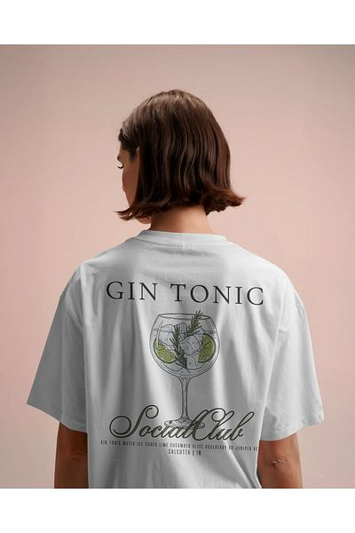 Etoile Studio Gin - Oversize T-Shirt |   Unisex T-Shirt |   Relaxed Cut