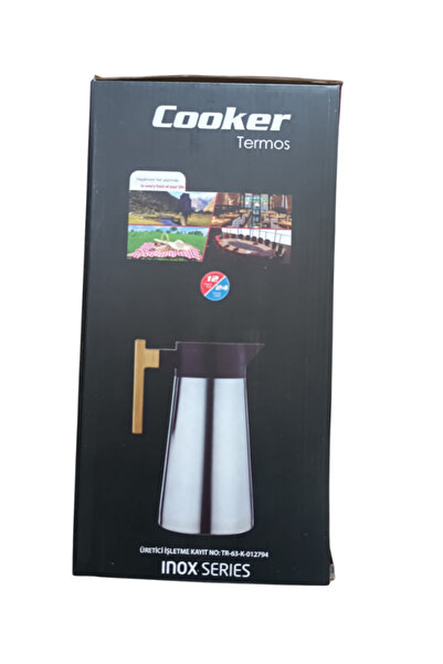 Arya ترمس مفرغ سعة 2 لتر - سلسلة إينوكس من الفولاذ المقاوم للصدأ، غطاء مانع ل...