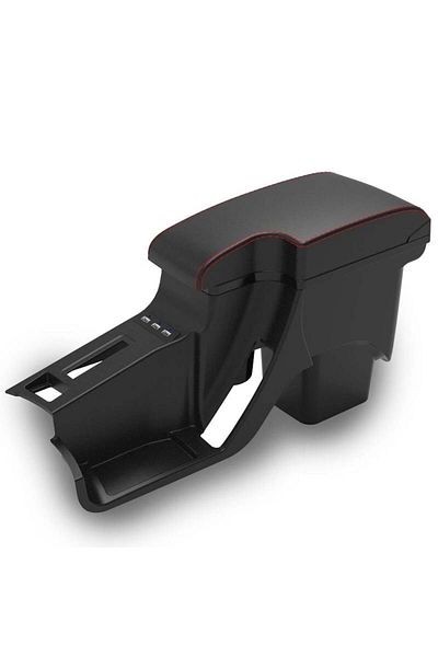 autogp Ford Focus 2 Center Console Armrest Armrest 20106 / 2011 Black
