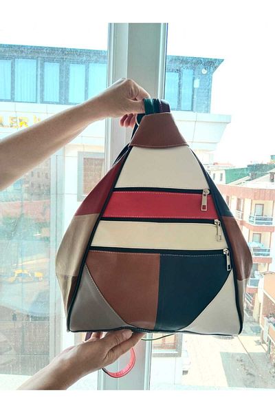 atter Genuine Leather Backpack (40cm X 26cm X 17cm)