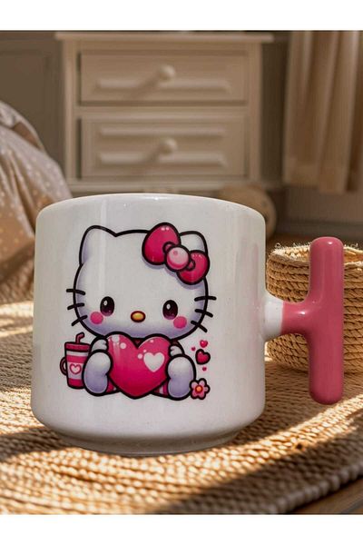 GameFruy Hello Kity Double Sided Printed Mug - Ceramic Tea, Coffee Gift Cup