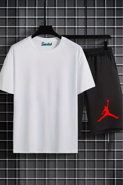 SevMode Σετ μπλουζάκι με στάμπα μπάσκετ Unisex