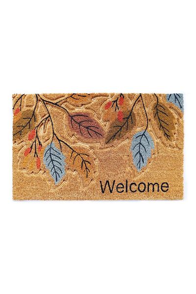 OPTIM DEKO Entrance Mat, Coconut Fiber and Rubber, 60x40cm