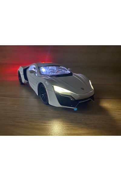 liss çarşı Lykan Hypersport 1.24 Metal Collection Car from Doom Fast and Furious Fast Furious Movie