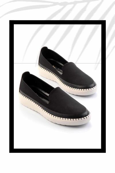 Bambi Siyah Siyah Kadın Casual Ayakkabı K01309600004