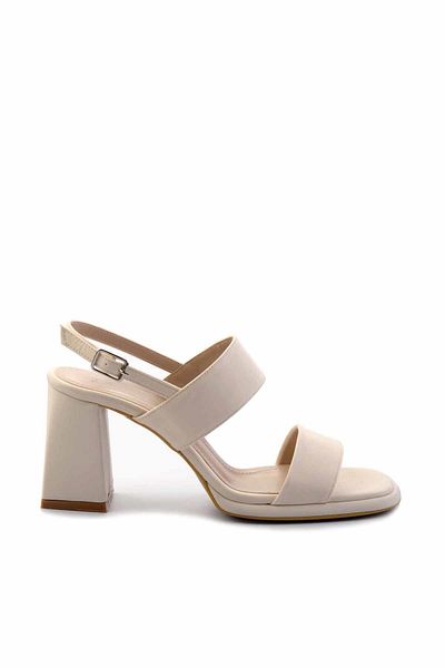 Bambi Pantofi clasici cu toc de damă bej mat K05215164638