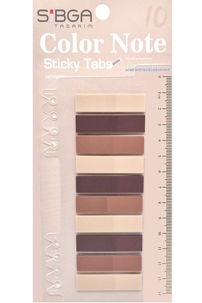 sibga tasarım Transparent Color Postit Post-It Post It. Book Marker Bookmark Postit Sticker Note Paper 200 Sheets