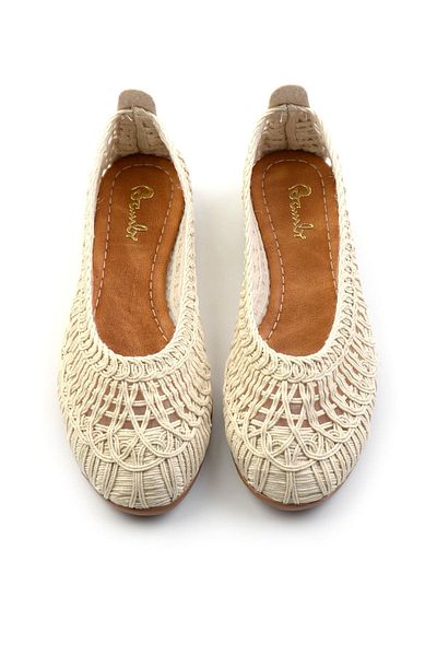 Bambi Beige Women's Ballerina K 01823124028