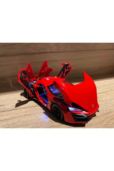 liss çarşı Lykan Hypersport 1.24 Metal Collection Car from Doom Fast and Furious Fast Furious Movie