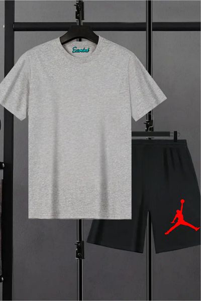 Evomind Basketball Player Printed Unisex Shorts T-Shirt Set