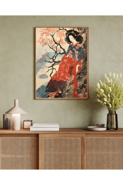 woodhomeworks Tek Parça Salon Ofis Dekor Tablo Ttk