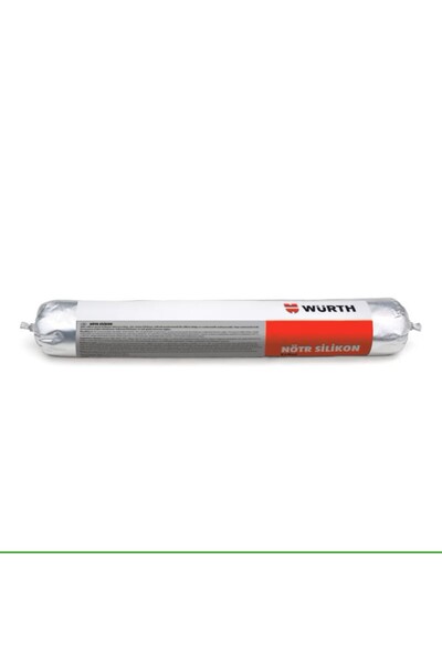 Würth Nötr Silikon Antrasit Gri 600 ML - Dayanıklı, Elastik ve Güçlü Sızdırma...