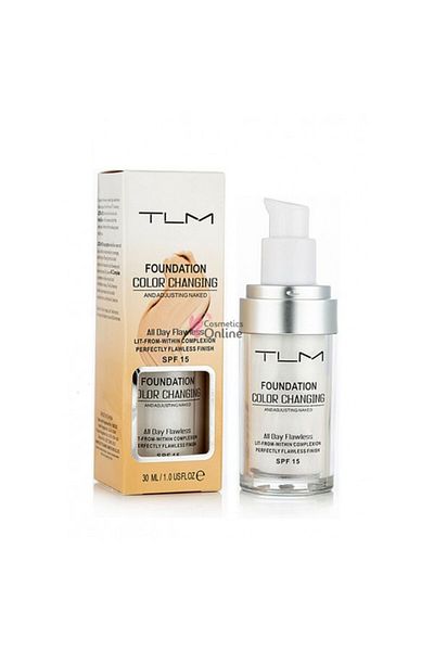 TLM Color Changing Foundation, Adapts to Skin Tone, 30 ml