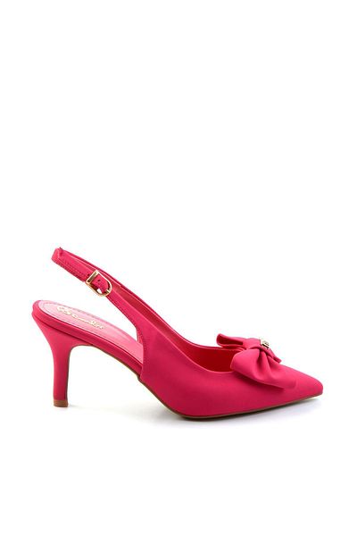 Bambi Pantofi clasici cu toc de damă fucsia K01231431204