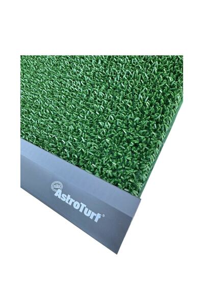OPTIM DEKO Exterior Entrance Mat, Polyethylene, Green, Finnturf with Included Plastic Rods, 100x90 cm