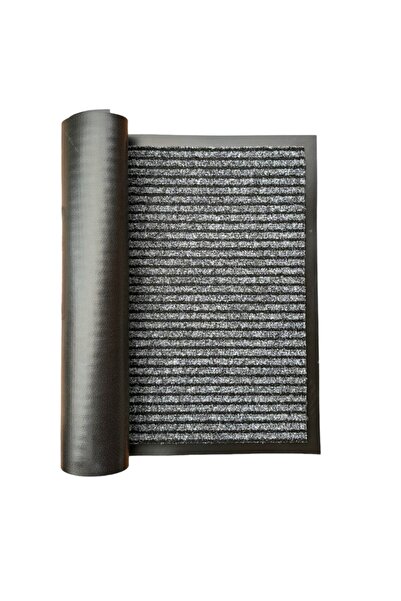 OPTIM DEKO Covoraș de intrare absorbant, antinoroi și antiderapant, ®OPTIMDEKO, polipropilenă, 90x60 cm, gri