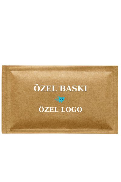 Islakmendilcim Alazpack 2000 Pieces Custom Printed Kraft Disposable Wet Wipes Double Side Printing