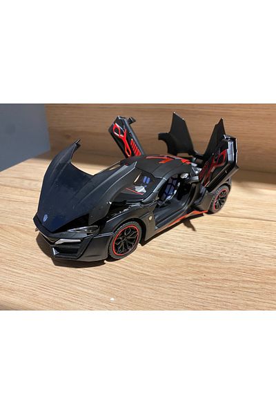 liss çarşı Lykan Hypersport 1.24 Metal Collection Car from Doom Fast and Furious Fast Furious Movie