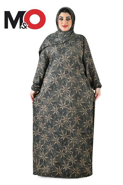 Genrics A wide and comfortable cotton prayer drape, available in one size, suitable for weights from 70 to 120 kg.