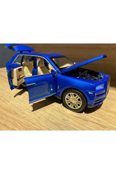 liss çarşı Rolls Royce Classic Metal Model Car with Sound and Light 23 cm Doors Luggage Hood Opening Realistic Appearance